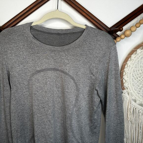 Lululemon Gray Swiftly Tech Long Sleeve - Picture 2 of 4